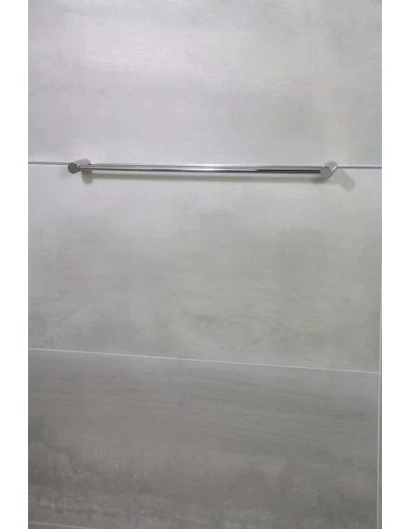 Fix Mi Porte serviettes mural à clipser inox L.60 cm BILBAO MAT INTER - 3