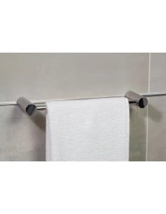 Fix Mi Porte serviettes mural à clipser inox L.30 cm BILBAO MAT INTER - 1