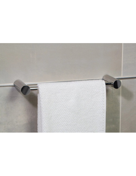 Fix Mi Porte serviettes mural à clipser inox L.30 cm BILBAO MAT INTER - 1