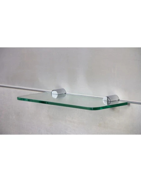 Fix Mi Tablette murale à clipser chrome et verre BILBAO MAT INTER - 2