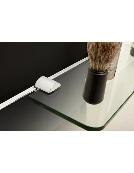 Fix Mi Tablette murale à clipser chrome et verre BILBAO MAT INTER - 5