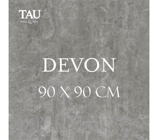 Carrelage Série DEVON Coloris Gray 90x90 cm 1.62 m²/Boite TAU CERAMICA - 1