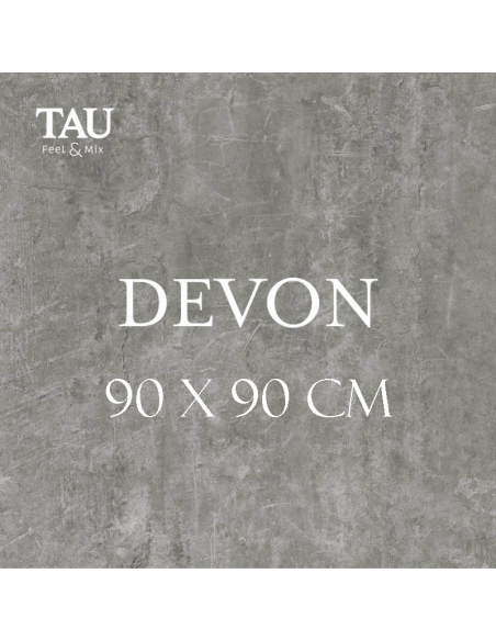 Carrelage Série DEVON Coloris Gray 90x90 cm 1.62 m²/Boite TAU CERAMICA - 1