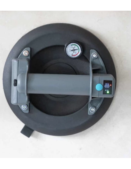 Ventouse à main électrique avec manomètre + batterie 4000 Ah 210mm BIHUI By PAVILIFT - 2