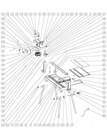 DIABOLO DU/DW//L/LP/LPS V2  par 4 pièces RUBI  (piece détachée) - 1