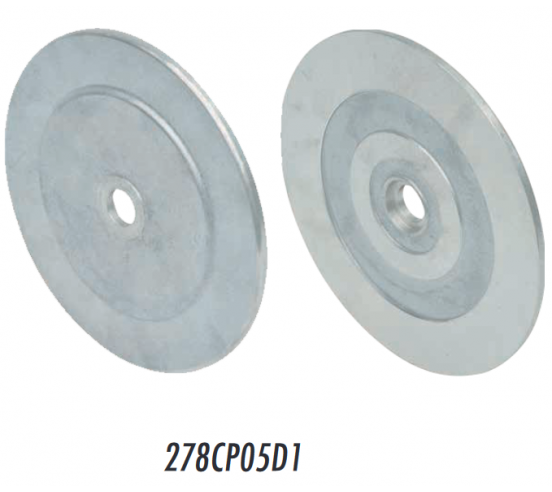 Paire de flasques Ø200 pour Zoe RAIMONDI - 2