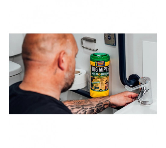Tube de 80 lingettes MULTI-SURFACE BIG WIPES - 2