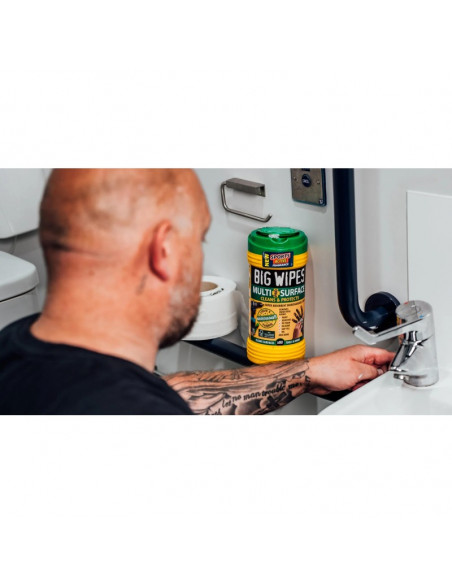 Tube de 80 lingettes MULTI-SURFACE BIG WIPES - 2