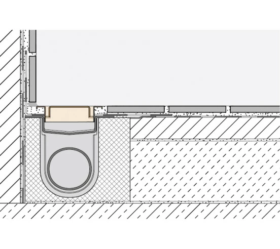 Kit complet pour douche à l'italienne sortie horizontale 40 ou 50 KERDI-LINE-A - 3
