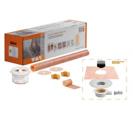 Kit d’étanchéité pour douches à l’italienne avec évacuation de sol KERDI-SHOWER-SKB SCHLUTER - 1