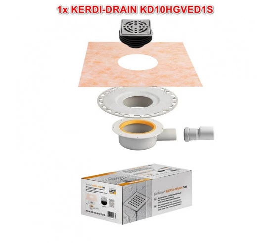 Kit d’étanchéité pour douches à l’italienne avec évacuation de sol KERDI-SHOWER-SKB SCHLUTER - 12
