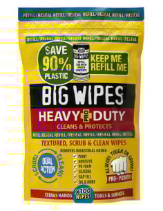 Recharge de 100 lingettes HEAVY-DUTY (Formule 2024) BIG WIPES - 1