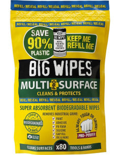 recharge de 80 lingettes MULTI-SURFACE (Formule 2024) BIG WIPES - 1