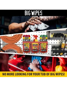 Cage distributrice pour tube de lingettes et Spray (Formule 2024) BIG WIPES - 1 2