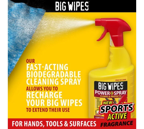 Pulvérisateur Power Spray 1L (Formule 2024) BIG WIPES - 6