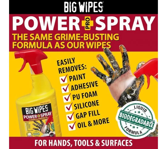 Pulvérisateur Power Spray 1L (Formule 2024) BIG WIPES - 5