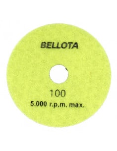 Disque de polissage diamanté flexible Ø100 mm BELLOTA - 1