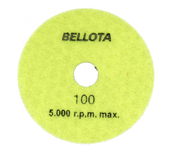 Disque de polissage diamanté flexible Ø100 mm BELLOTA - 1