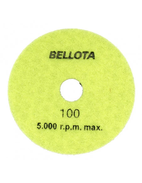 Disque de polissage diamanté flexible Ø100 mm BELLOTA - 1