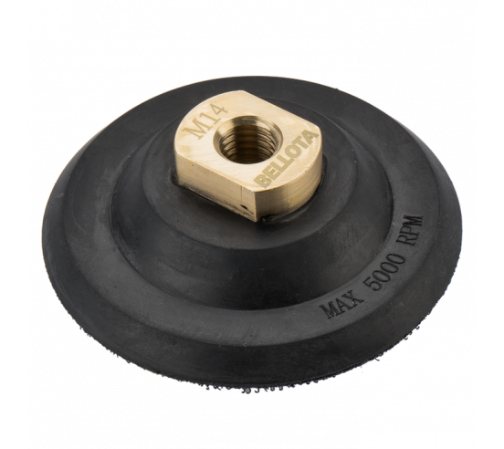 Support pour disque de polissage diamanté flexible Ø100 mm BELLOTA - 1