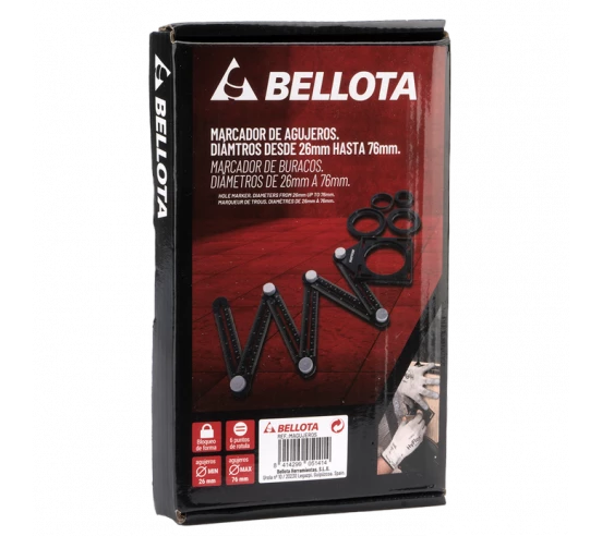 Gabarit de forme pour percage  BELLOTA - 3