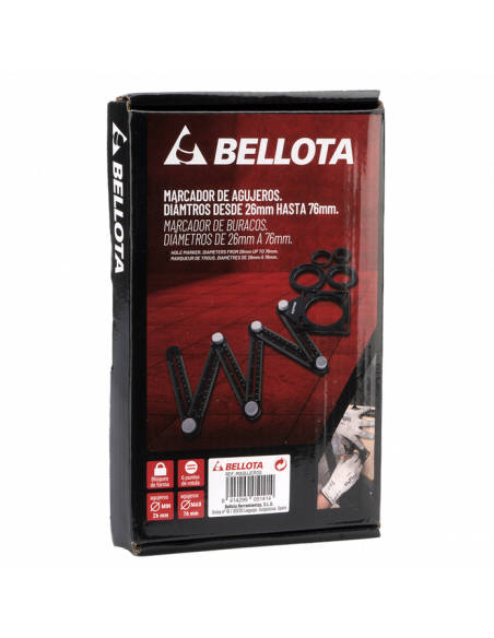 Gabarit de forme pour percage  BELLOTA - 3