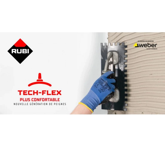 Peigne manche RUBIFLEX TECH-FLEX RUBI - 2