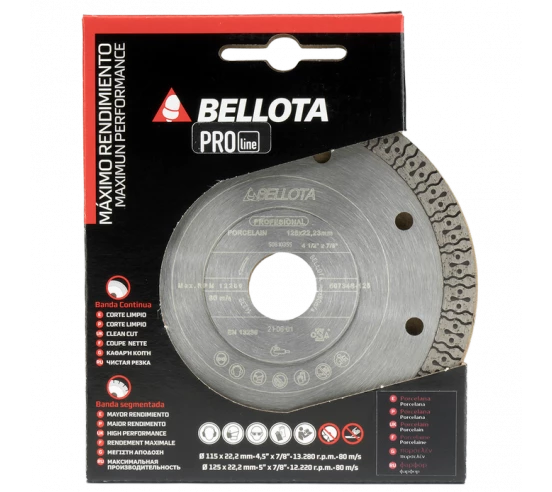 Disque diamantée spécial coupe fine BELLOTA - 4