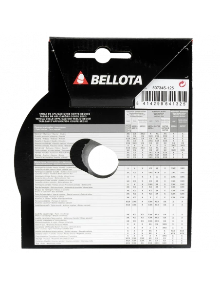 Disque diamantée spécial coupe fine BELLOTA - 5