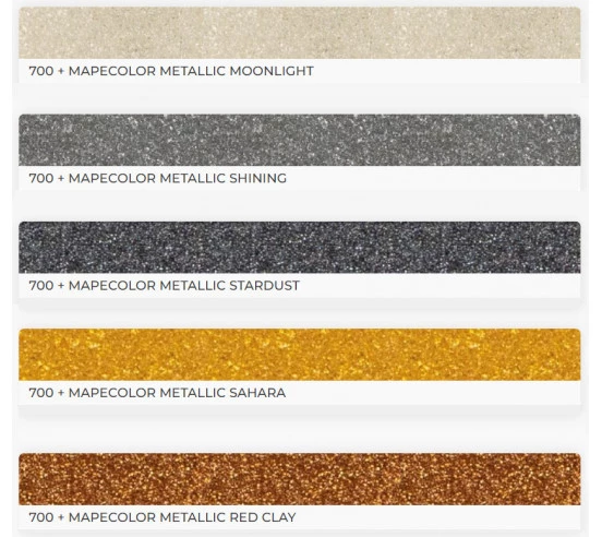 Mapei Mapecolor Metallic sachet 90 grammes - 11
