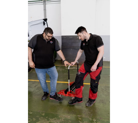 Chariot de transport et de manipulation des grands formats RHINO RUBI - 6