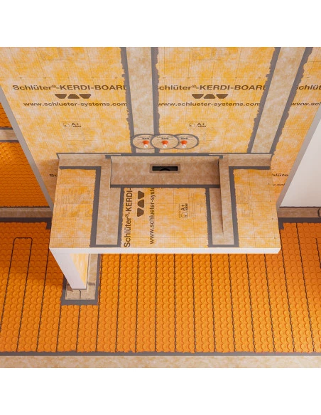 Kit plan vasque à carreler  1170mm x 520 mm KERDI BOARD W SCHLUTER - 7