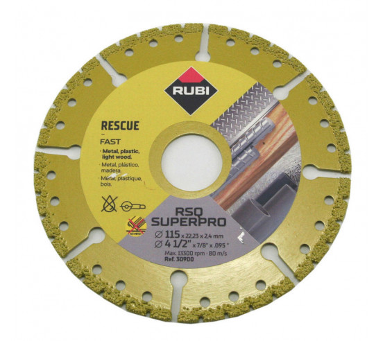 DISQUE DIAMANT RSQ SUPERPRO RUBI - 2