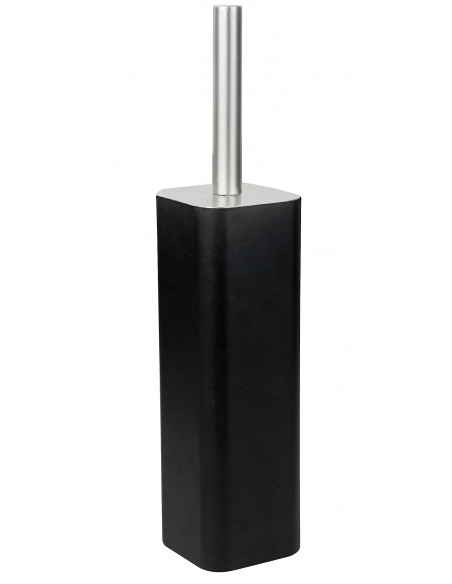 Fix Mi - Brosse WC et pot chrome et noir Mat COSMOPOLITAN MAT INTER - 2