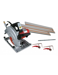 Kit Scie circulaire plongeante TC-180 1800W 230V / 50-60Hz avec 2 guides de 80cm et serres-jointsRUB - 1