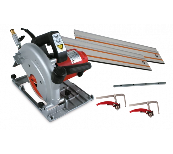 Kit Scie circulaire plongeante TC-180 1800W 230V / 50-60Hz avec 2 guides de 80cm et serres-jointsRUB - 1