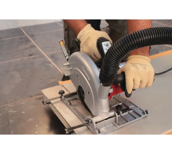 Kit Scie circulaire plongeante TC-180 1800W 230V / 50-60Hz avec 2 guides de 80cm et serres-jointsRUB - 8