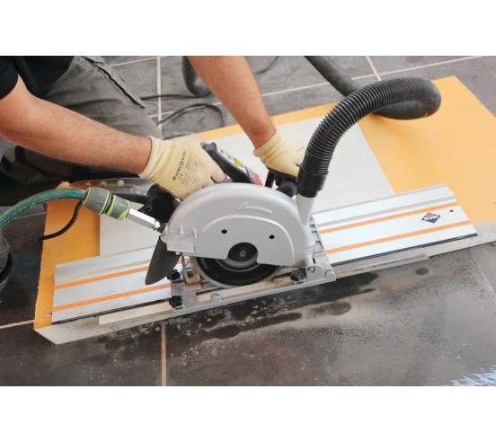 Kit Scie circulaire plongeante TC-180 1800W 230V / 50-60Hz avec 2 guides de 80cm et serres-jointsRUB - 9
