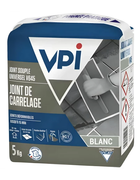 Joint Souple universel V645 Coloris Blanc 5kG VPI - 1