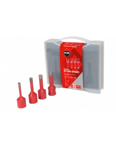 KIT 4 Trépans Mini Drygres (Ø 6, 8, 10 et 12 mm) RUBI - 1