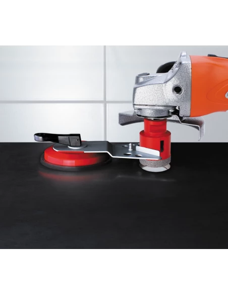 KIT 5 Trepans Drygres + Guide (Ø 28, 35, 43, 50 et 68 mm) RUBI - 4