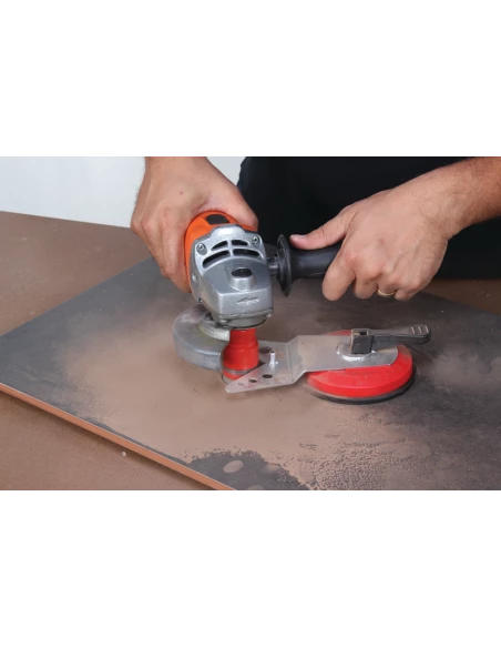 KIT 5 Trepans Drygres + Guide (Ø 28, 35, 43, 50 et 68 mm) RUBI - 5