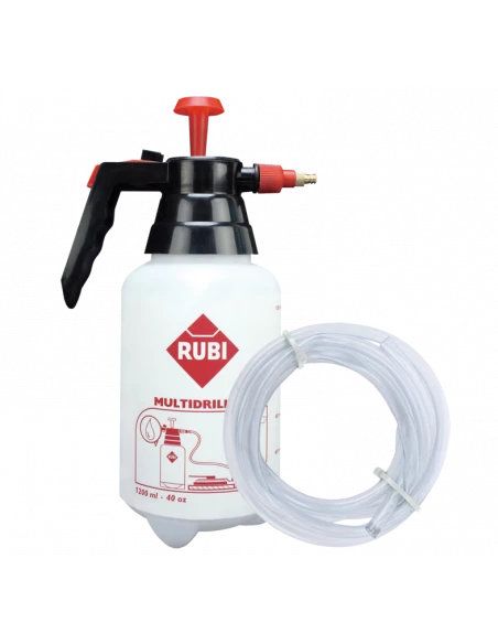 Réservoir pour Guide Multidrill 1,2L avec 2m de tuyau RUBI - 1
