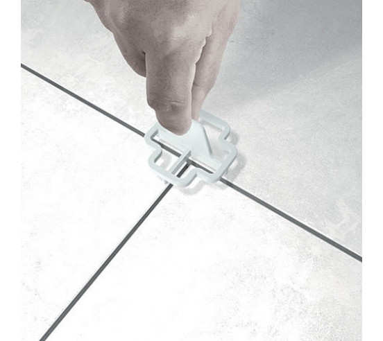 100 Croisillons récupérables "T" 1,5mm Pavilift - 3