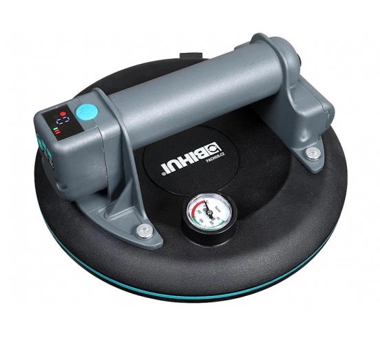 Ventouse à main électrique avec manomètre + batterie 4000 Ah 210mm BIHUI By PAVILIFT - 1