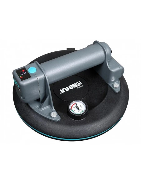Ventouse à main électrique avec manomètre + batterie 4000 Ah 210mm BIHUI By PAVILIFT - 1