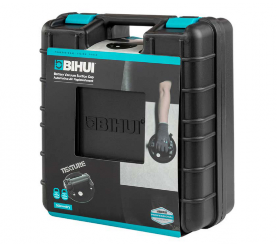 Ventouse à main électrique avec manomètre + batterie 4000 Ah 210mm BIHUI By PAVILIFT - 3