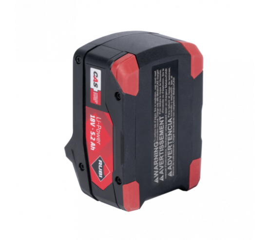 Batterie CAS LiPOWER 18V 5.2AH RUBI - 3
