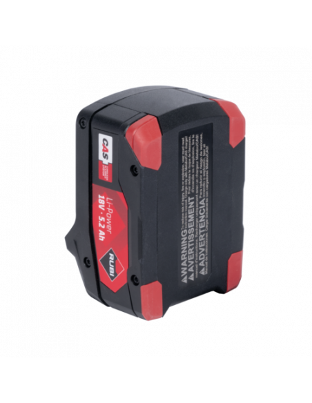 Batterie CAS LiPOWER 18V 5.2AH RUBI - 3