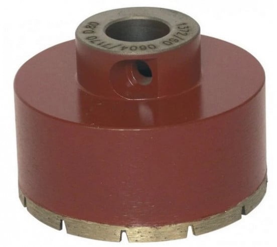 Fraise diamantée à attache rapide Ø 80 pour Bucaniere et Foraspeed RAIMONDI - 1